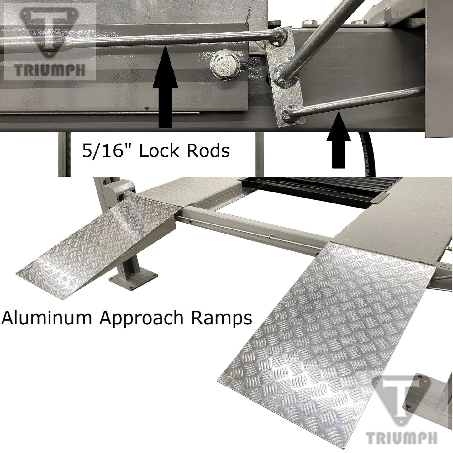 Triumph NSS-8XLT 8,000 LB 4 Post Car Lift (Longer Length)